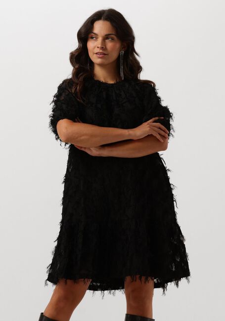 Schwarze MOVES Minikleid REVILLO - large
