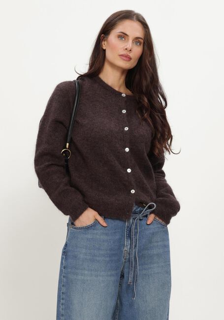 Braune STUDIO ANNELOES Strickjacke Bibi cardigan - large