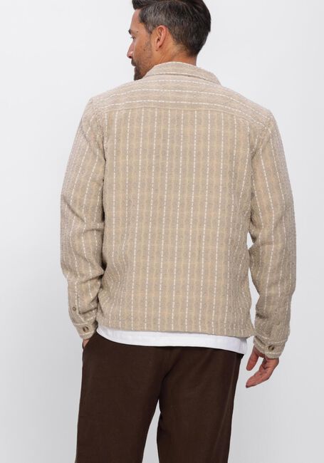 Beige DSTREZZED Overshirts LINO CHECK OVERSHIRT - large