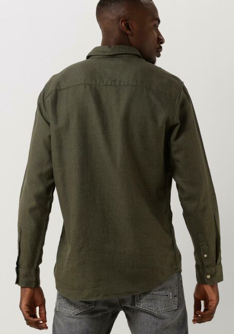 Grüne SELECTED HOMME Casual-Oberhemd SLIMROBIN SHIRT LS W CAMP - large