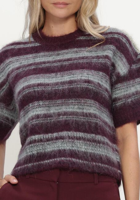Bordeaux MSCH COPENHAGEN Pullover MSCHLYCIE 2/4 PULLOVER STP - large