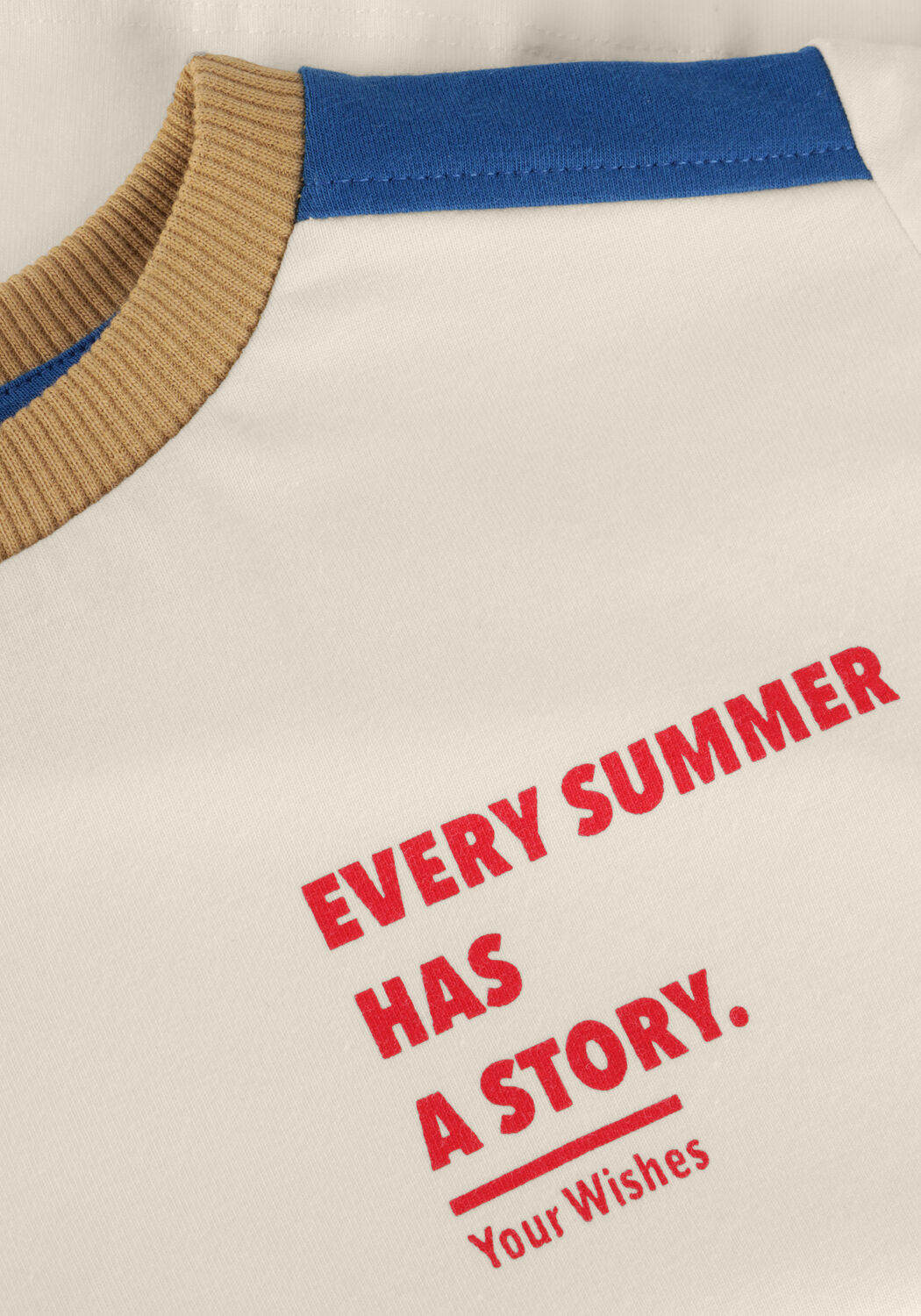 Ecru YOUR WISHES T-shirt KEVIN SOLID - large