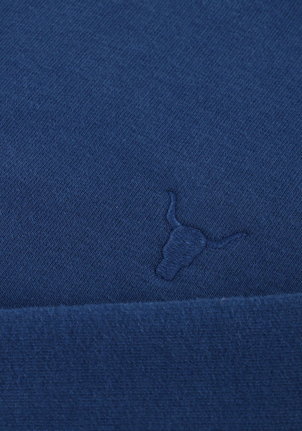 Dunkelblau ALIX THE LABEL Sweatshirt LADIES KNITTED CROPPED A SWEATER - large