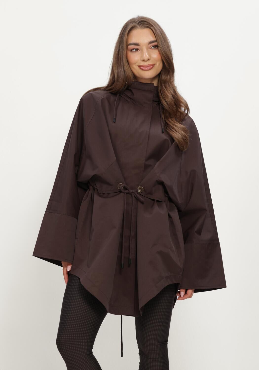 Braune DEBLON SPORTS Jacken COURTNEY TRENCH - large