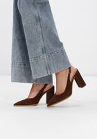 Braune NOTRE-V Slingbacks 27113