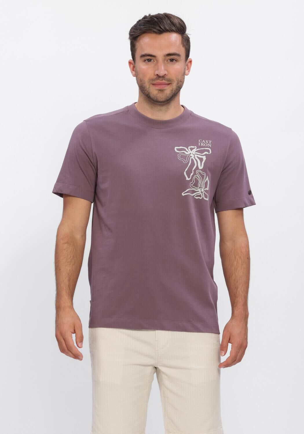 Lilane CAST IRON T-shirt SHORT SLEEVE R-NECK REGULAR FIT SINGLE JERSEY - large