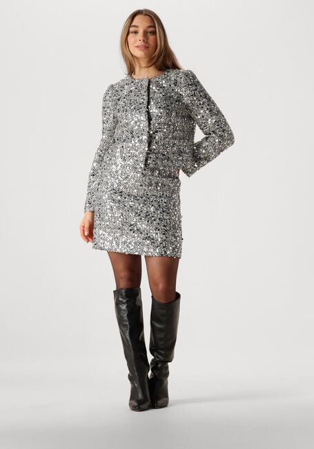 Schwarze CO'COUTURE Minirock BOUCLE CC SEQUIN MINI SKIRT - large
