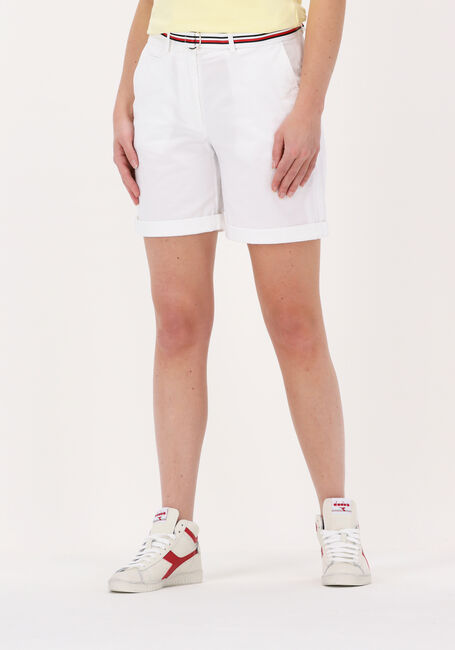Weiße TOMMY HILFIGER Hosen COTTON TENCIL CHINO RW SHORT - large