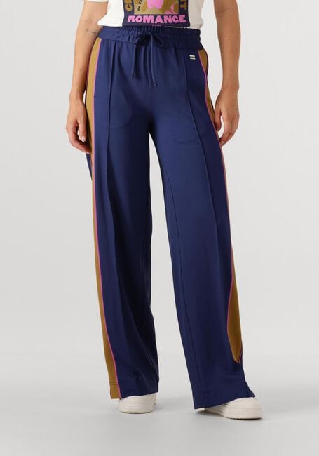 Mehrfarbige/Bunte POM AMSTERDAM Jogginghose PANTS - COLOURBLOCK NIGHTFALL BLUE - large