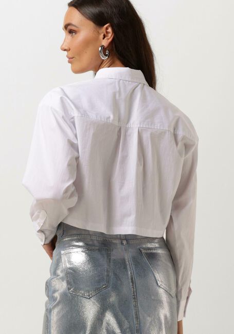 Weiße CO'COUTURE Blusen COTTON CRISP CROPPED SHIRT - large
