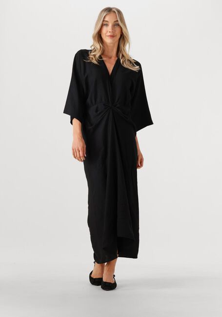 Schwarze CO'COUTURE Maxikleid HERACC KNOT DRESS - large