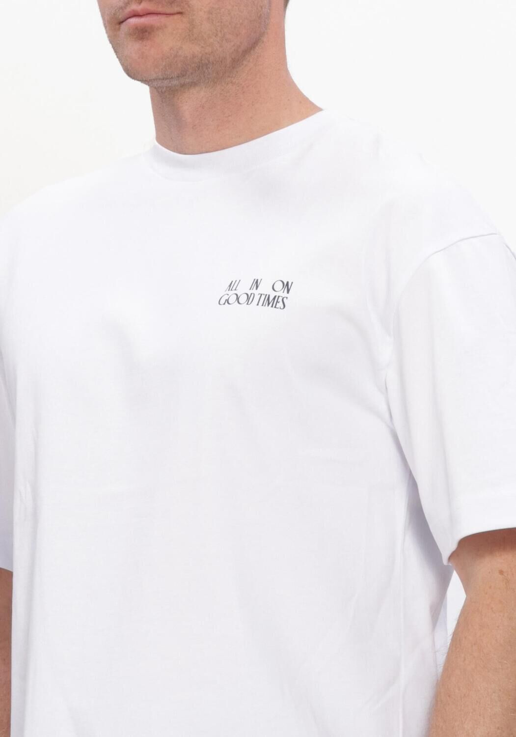 Wei&szlig;e THE GOODPEOPLE T-shirt TAX - large