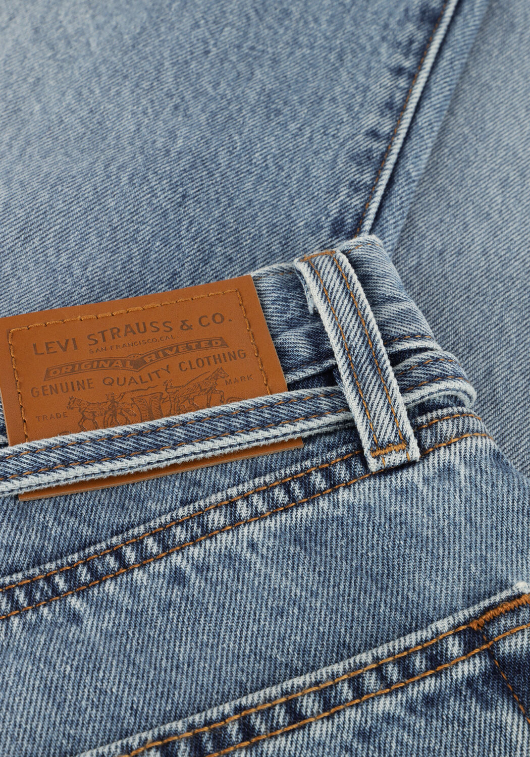 Hellblau LEVI'S Wide jeans XL STRAIGHT THANKS FRIEND - large