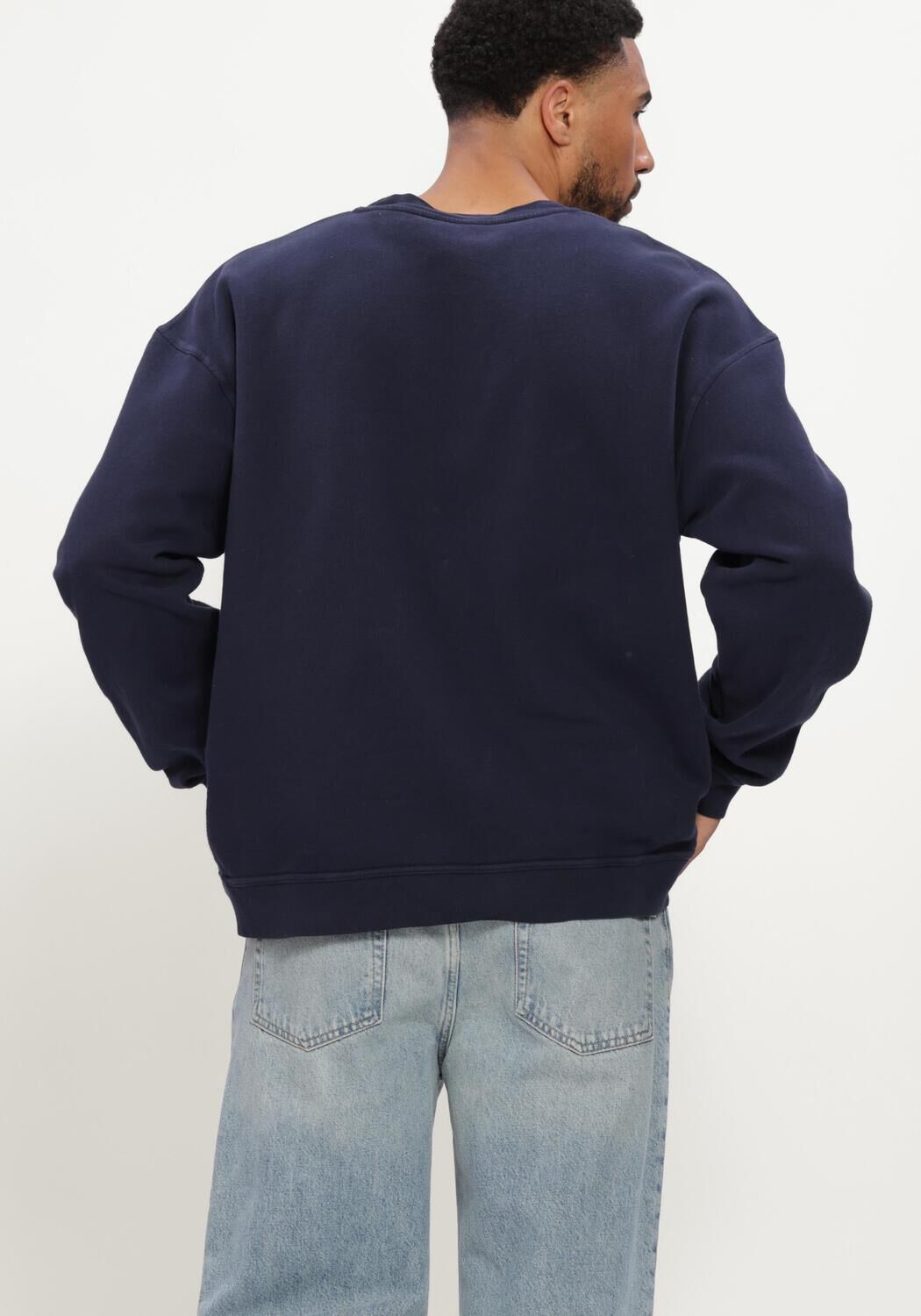 Dunkelblau AMERICAN VINTAGE Sweatshirt PLIZZY CREW - large
