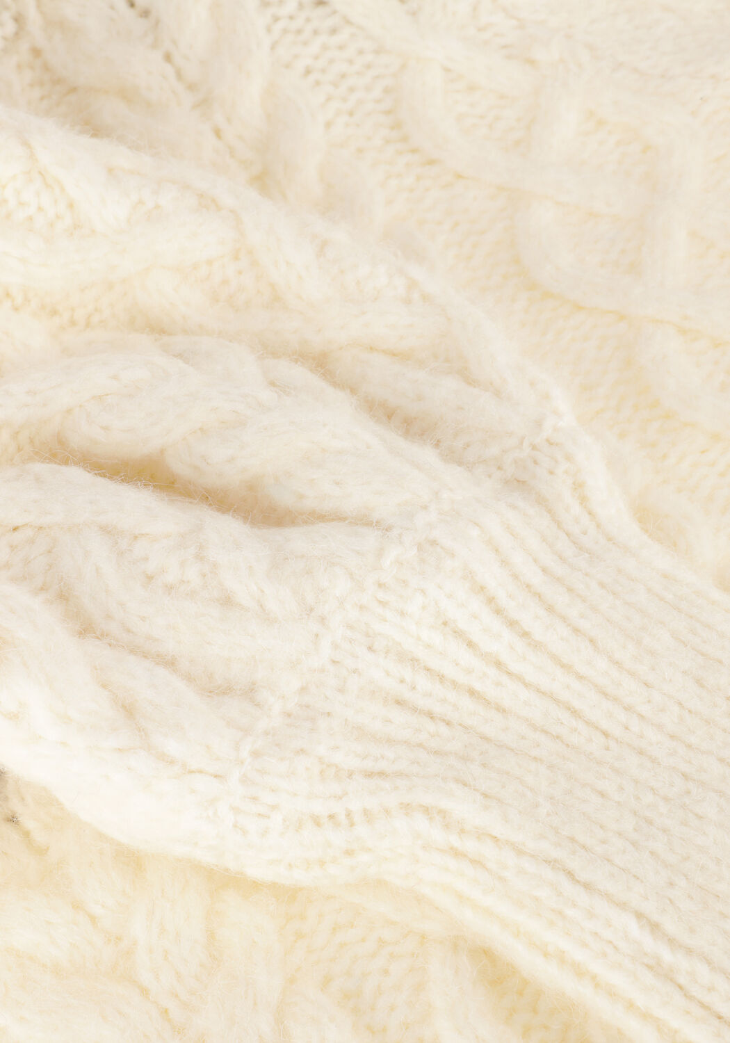 Wei&szlig;e IBANA Rollkragenpullover TEXANY - large