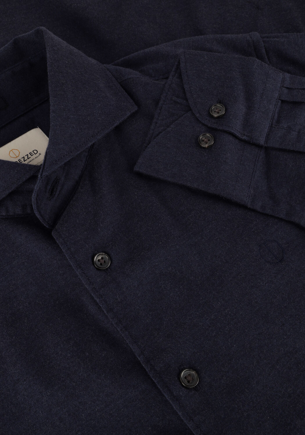 Blaue DSTREZZED Casual-Oberhemd OLAV SHIRT - large