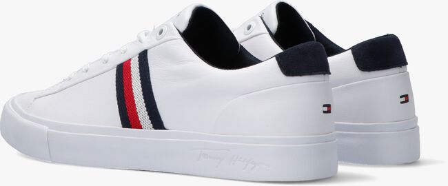 Weiße TOMMY HILFIGER Sneaker low CORPORATE LEATHER - large
