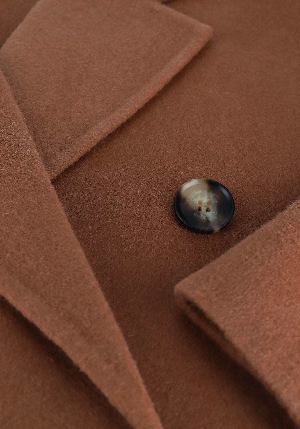 Camelfarbene 10DAYS M&auml;ntel WOOL COAT - large