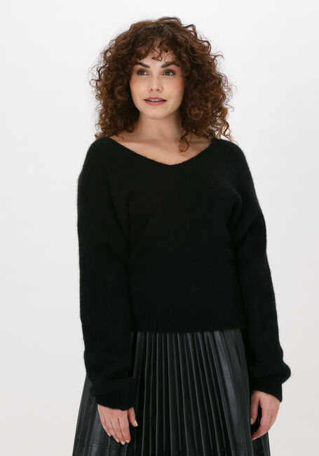Schwarze SIMPLE Pullover COCCOBELLO - large