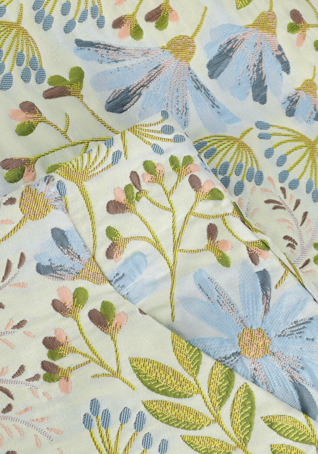 Hellblau MSCH COPENHAGEN Minirock ALOE W FLORALS - large