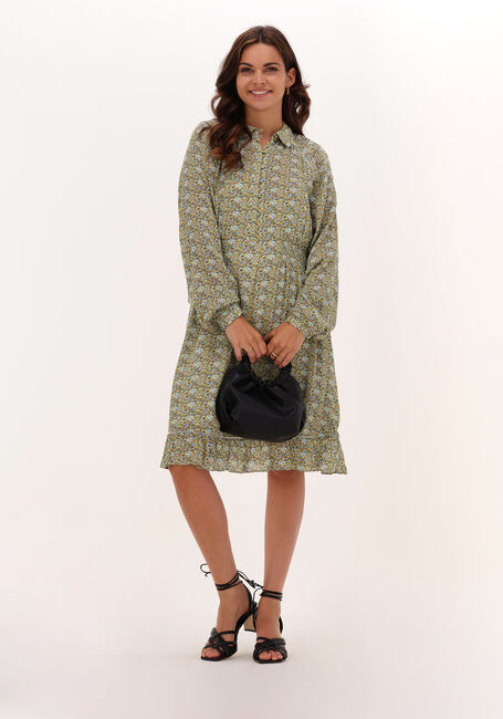 Mehrfarbige/Bunte SCOTCH & SODA Minikleid EASY RAGLAN SHEER DRESS - large