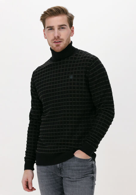 Dunkelgrün G-STAR RAW Rollkragenpullover TABLE TURTLE KNIT - large