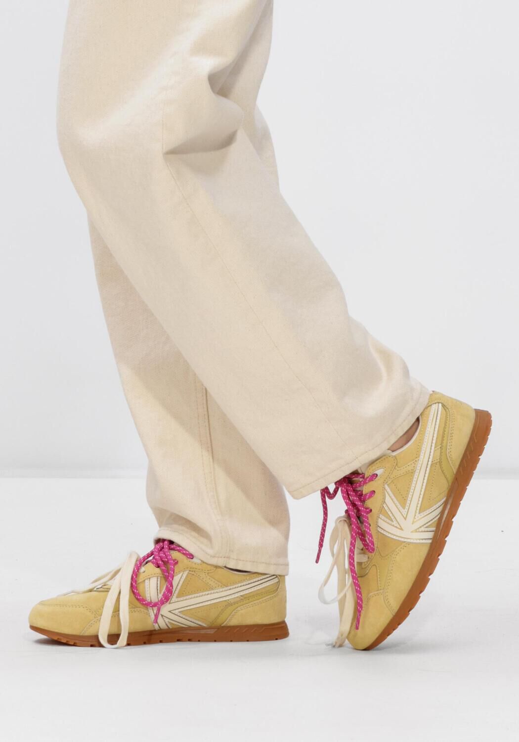 Gelbe KAOTIKO Sneaker Low SEATTLE WOMAN - large