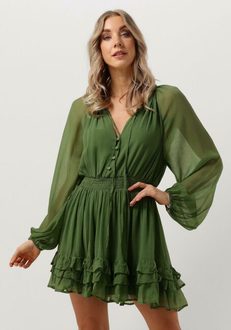 Dunkelgrün ROUGH STUDIOS Minikleid LILLY DRESS - large