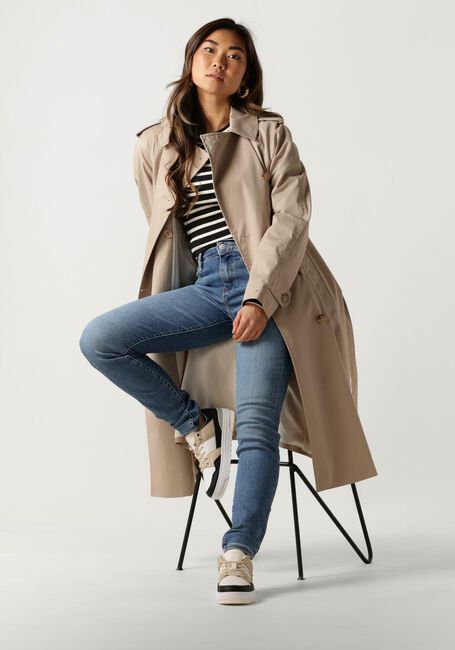 Schwarze TOMMY HILFIGER Tops & T-shirts SLIM 5X2 RIB STRIPE C-NK LS - large