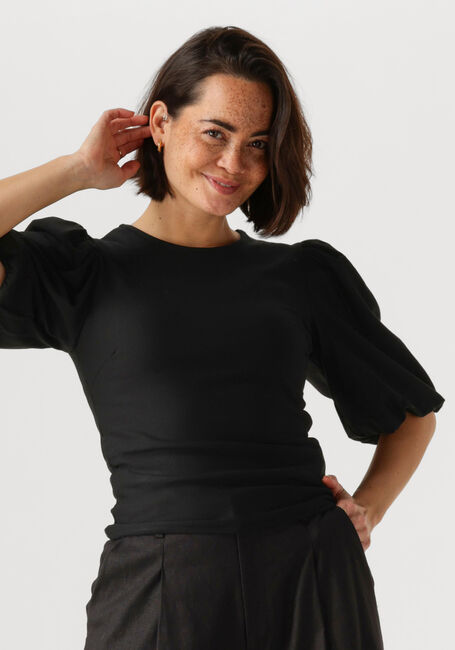 Schwarze GESTUZ Top RIFAGZ BALLOON BLOUSE - large