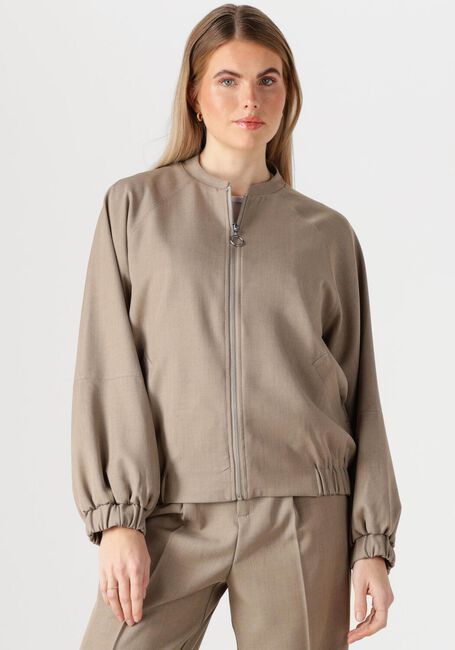 Sand WITHBLACK Jack WBLVANILLA BOMBER JACKET - large