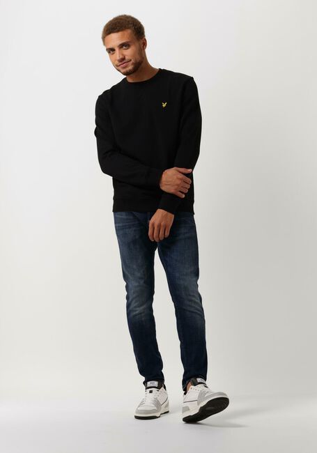 Schwarze LYLE & SCOTT Sweatshirt CREW NECK SWEATSHIRT - large