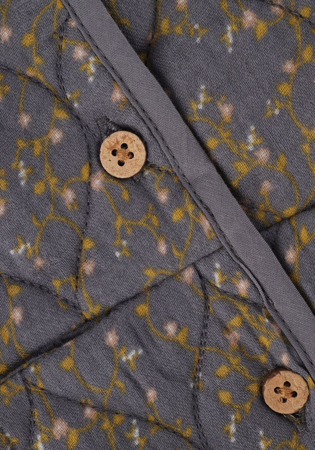 Blaue LIL' ATELIER Winterjacken NBFLOTUS LS LOOSE QUILT CARD - large