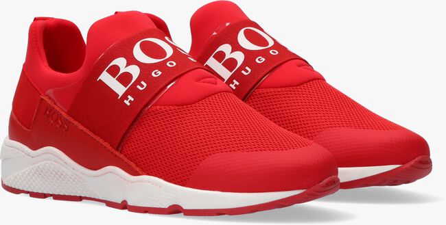 Rote BOSS KIDS Sneaker low BASKETS - large