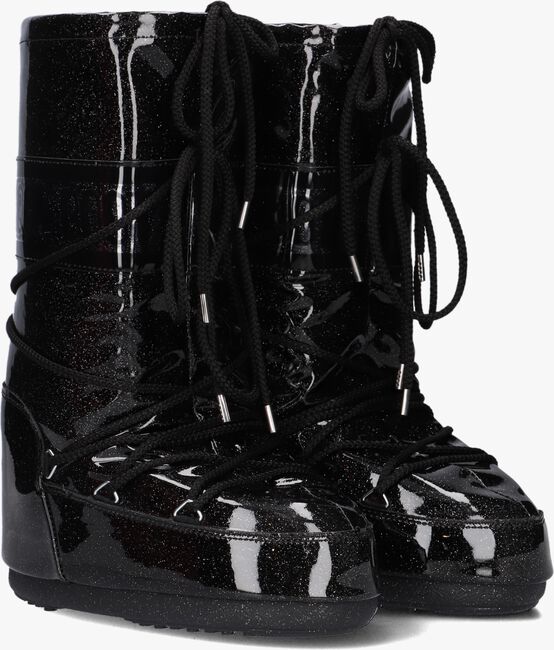 Schwarze MOON BOOT  MB ICON GLITTER - large