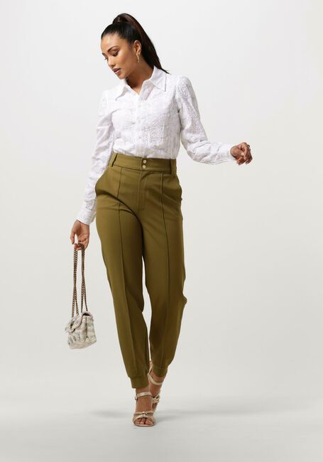 Weiße VANILIA Blusen RIPPLE - large