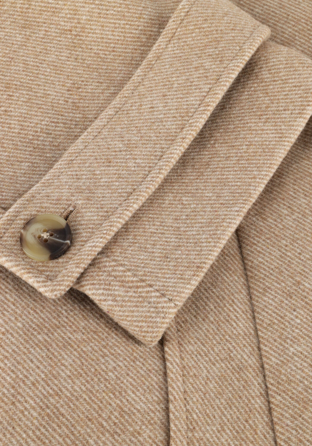 Beige MODSTR&Ouml;M M&auml;ntel ESMUNDMD TWILL JACKET - large