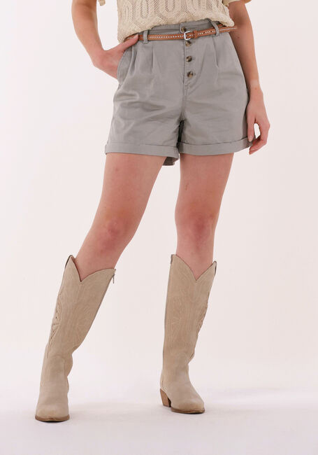 Khaki OBJECT Kurze Hose OCEAN HW TWILL SHORTS - large