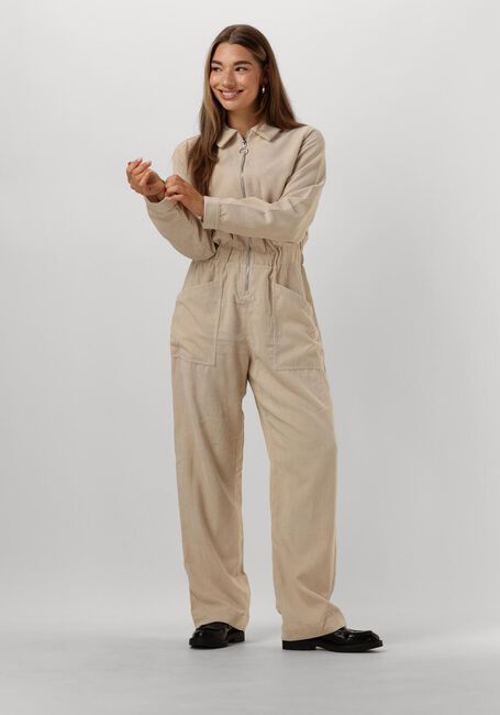 Sand LOLLYS LAUNDRY Jumpsuit ABERDEEN JUMPSUIT - large