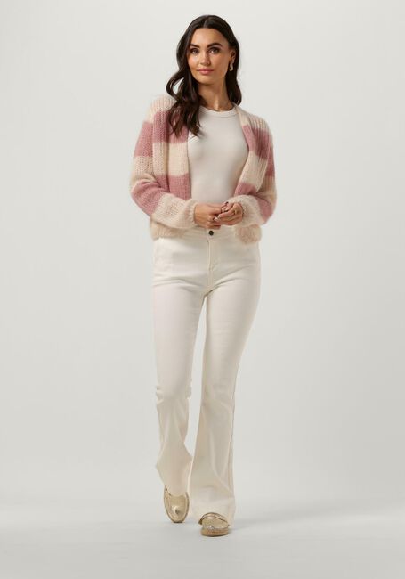 Hell-Pink BY-BAR Strickjacke AVA STRIPE CARDIGAN - large