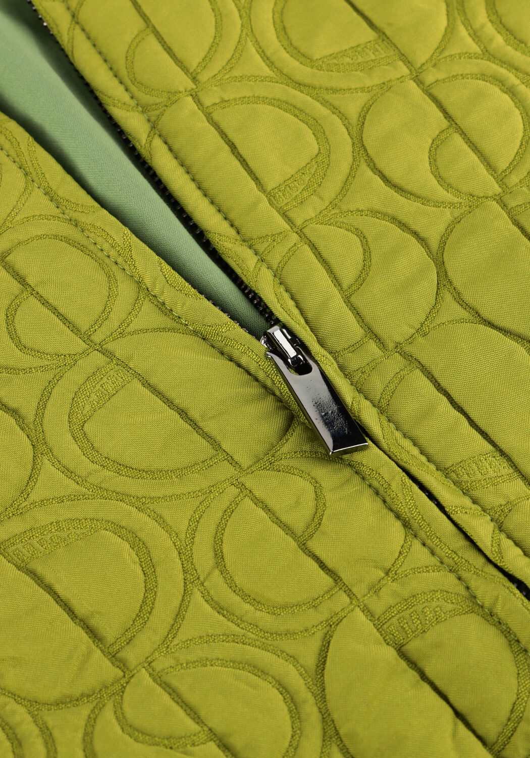 Gr&uuml;ne STUDIO ANNELOES Jack Luun jacquard jacket - large