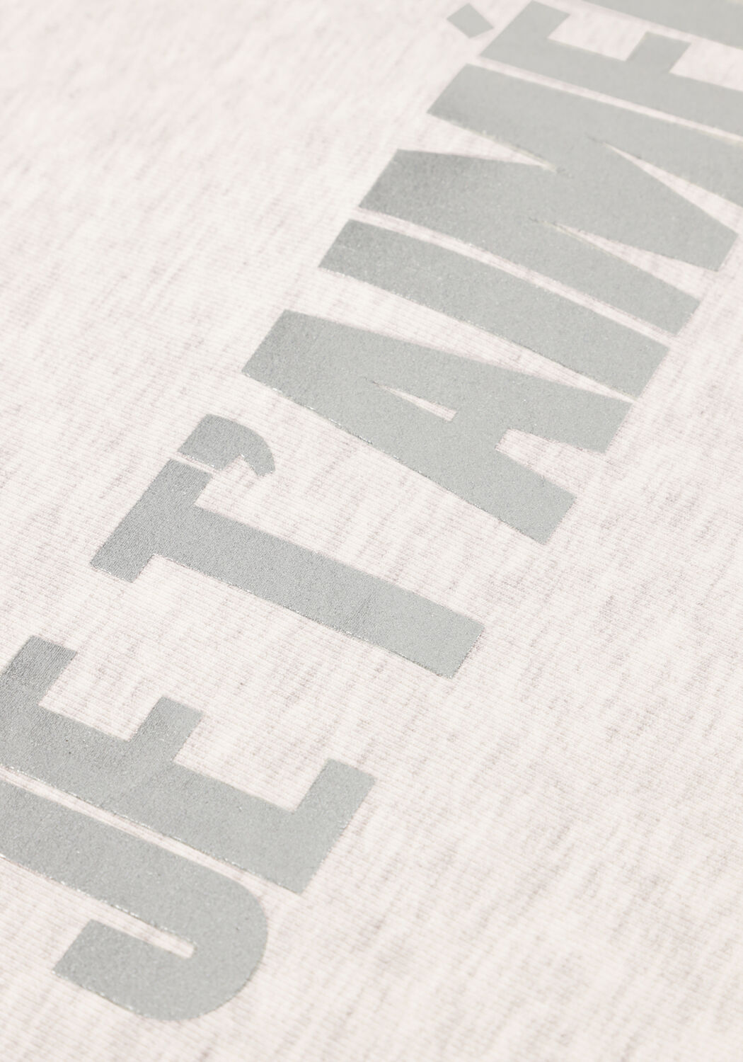 Hellgrau AIMEE THE LABEL T-shirt YARA TEE - large