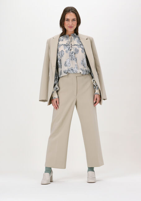 Nicht-gerade weiss SUMMUM Blusen TOP LUREX FLOWER - large