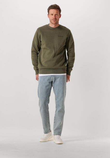 Grüne PEAK PERFORMANCE Sweatshirt ORIGINAL SMALL LOGO CREW MEN - large