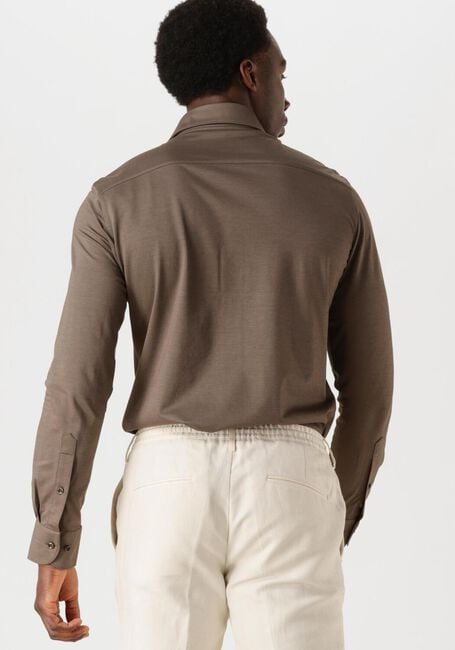 Taupe PROFUOMO Klassisches Oberhemd SHIRT X-CUTAWAY SC SF JAPANESE KNITTED - large