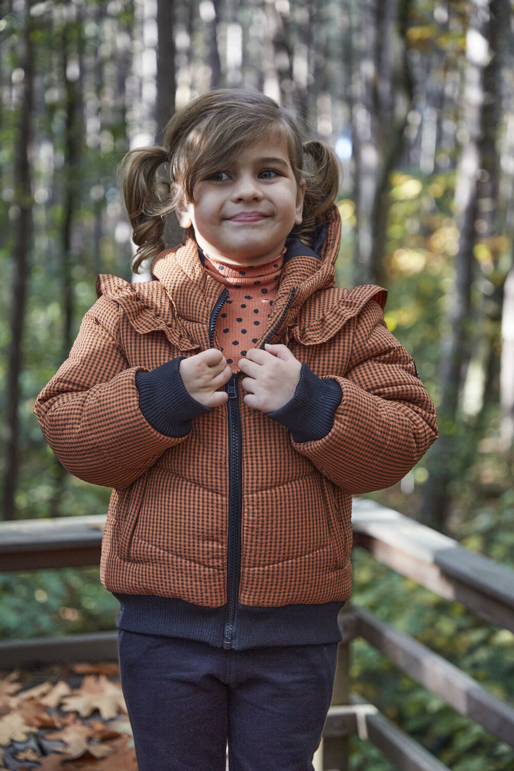 Mehrfarbige/Bunte KOKO NOKO Wattierte Jack S48932 1 - large