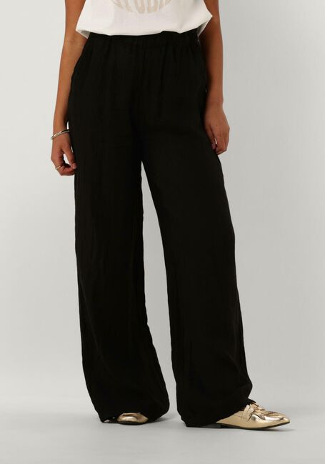 Schwarze NUKUS Weite Hose SILKY PANTS - large