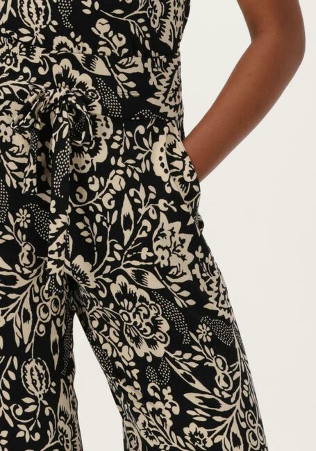 Schwarze VANILIA Chino FLORAL LOOSE CHINO - large