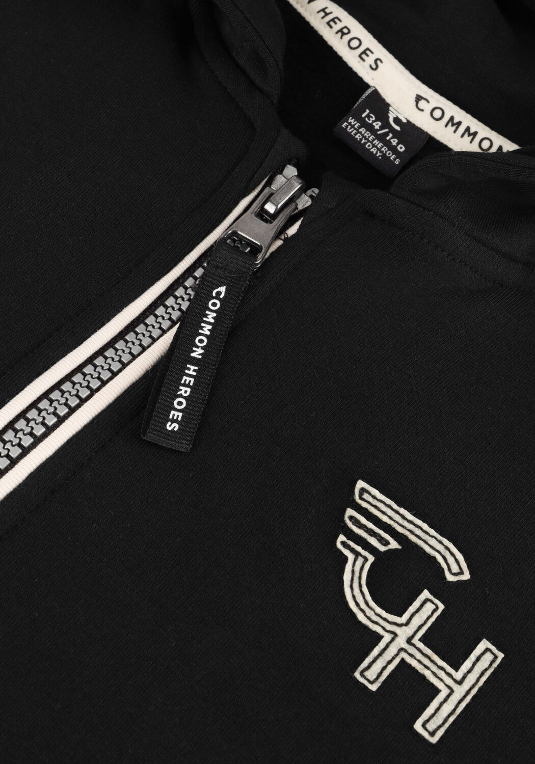 Schwarze COMMON HEROES Strickjacke 2331-8303 - large