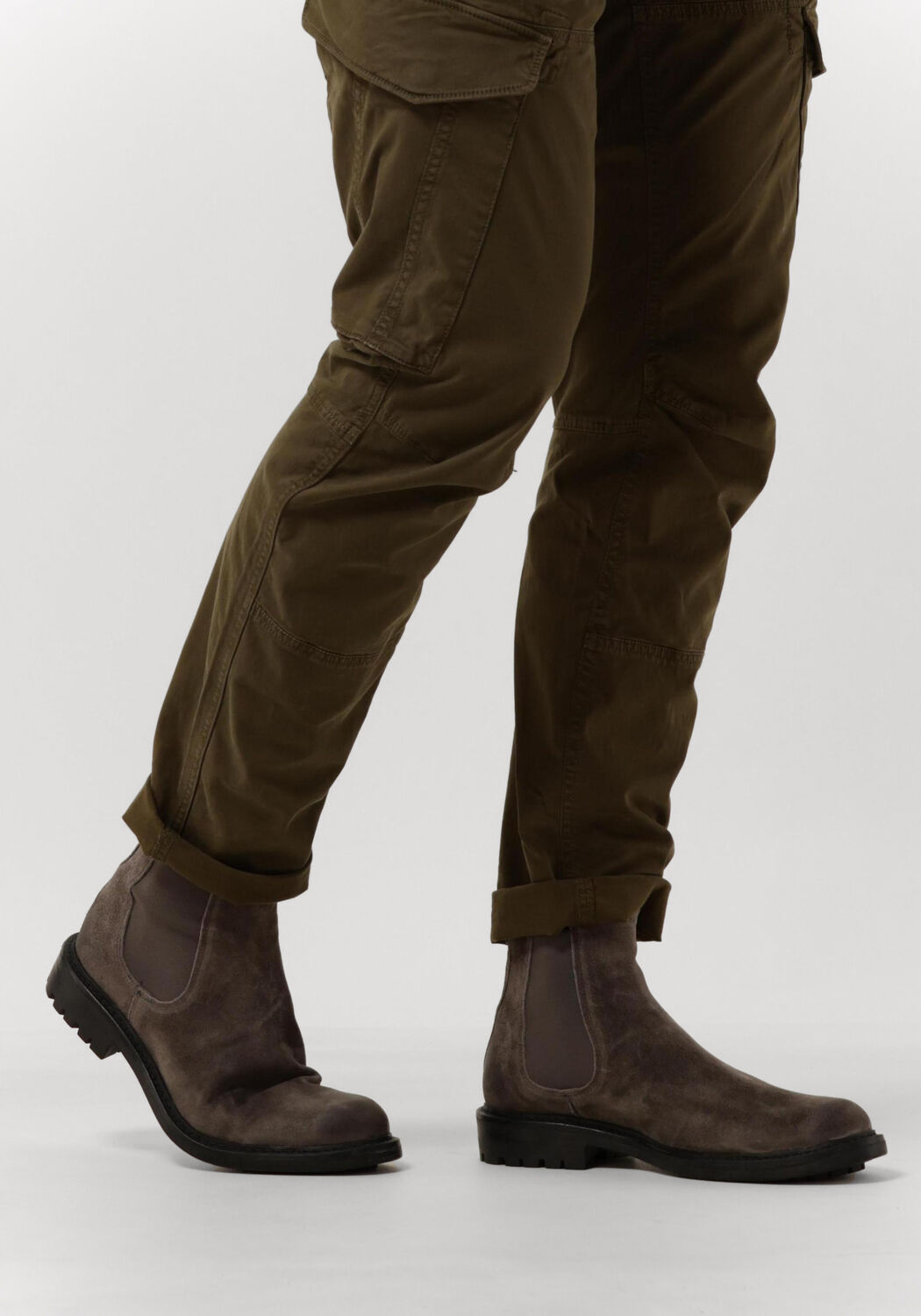 Graue GOOSECRAFT Chelsea Boots CHRIS - large